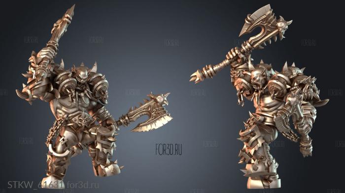 STKW_61631 stl model for CNC