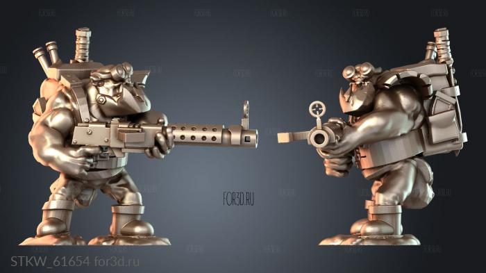 STKW_61654 stl model for CNC