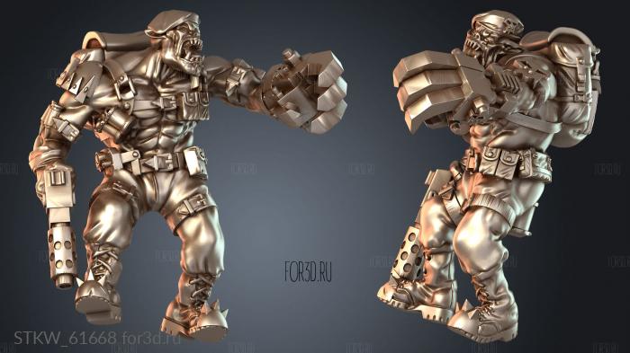 STKW_61668 stl model for CNC