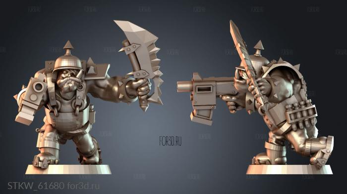 STKW_61680 stl model for CNC