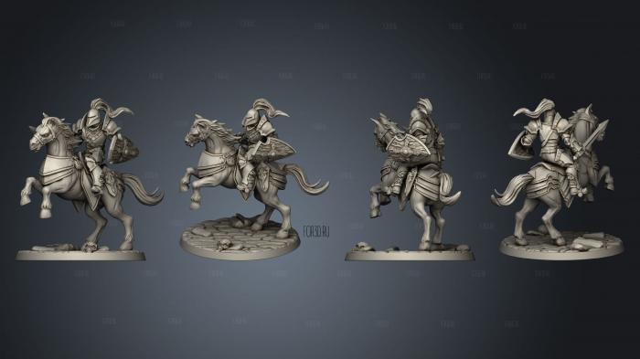 Fighters Guild Rider B stl model for CNC