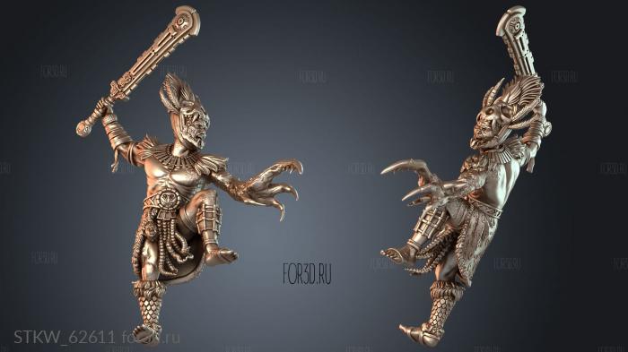 STKW_62611 stl model for CNC