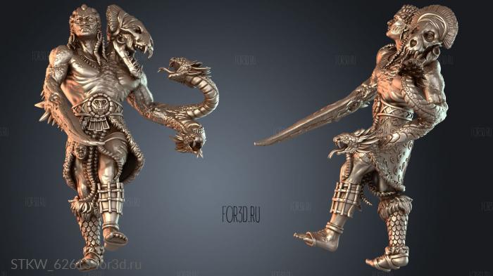 STKW_62613 stl model for CNC