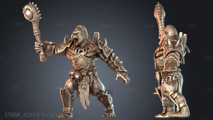 STKW_62618 stl model for CNC