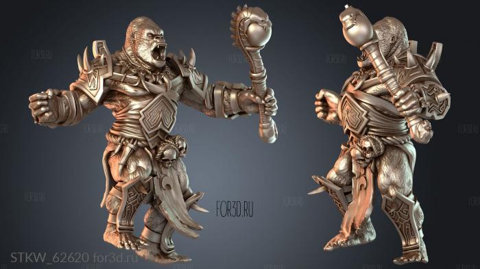 STKW_62620 stl model for CNC