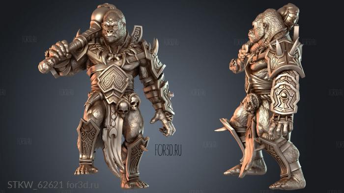 STKW_62621 stl model for CNC