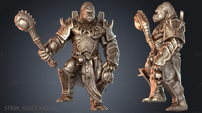 STKW_62622 stl model for CNC