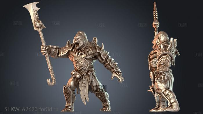 STKW_62623 stl model for CNC