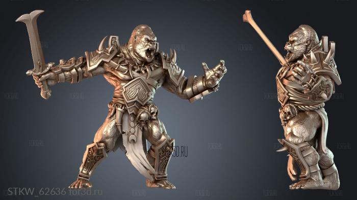 STKW_62636 stl model for CNC