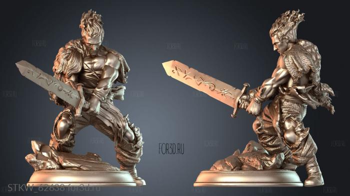 STKW_62638 stl model for CNC