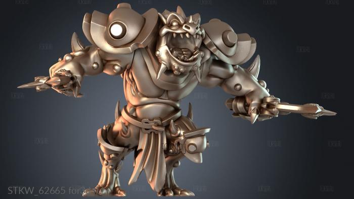 STKW_62665 stl model for CNC