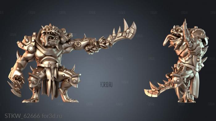 STKW_62666 stl model for CNC