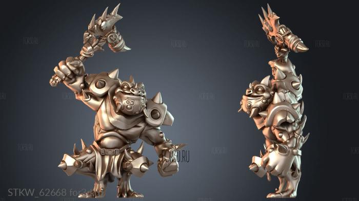 STKW_62668 stl model for CNC