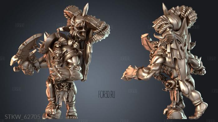 STKW_62705 stl model for CNC