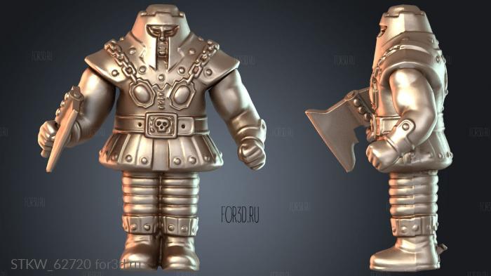 STKW_62720 stl model for CNC
