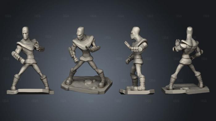 footsoldier stl model for CNC