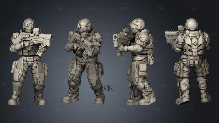 FORCES HEAD 002 3d stl модель для ЧПУ