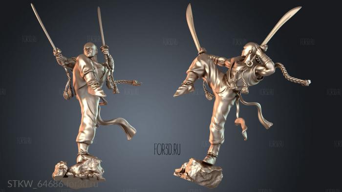 STKW_64686 stl model for CNC