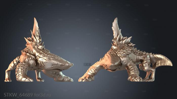 STKW_64689 stl model for CNC