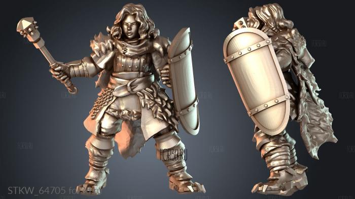 STKW_64705 stl model for CNC