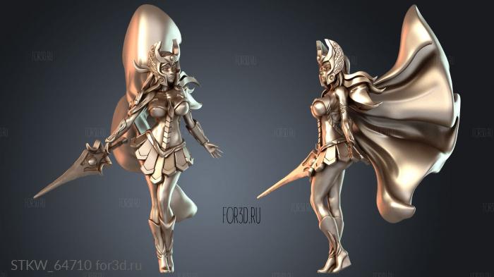 STKW_64710 stl model for CNC