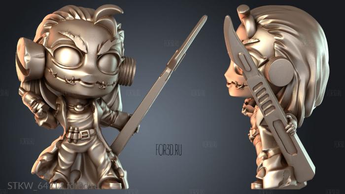 STKW_64712 stl model for CNC