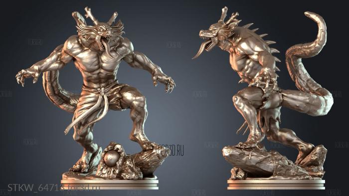 STKW_64713 stl model for CNC