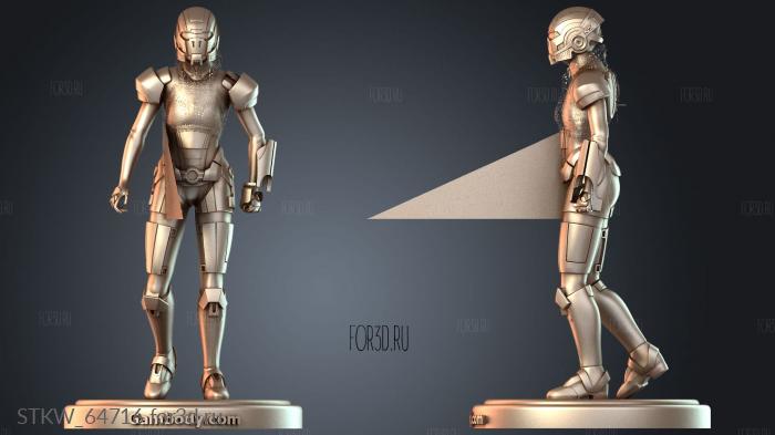 STKW_64716 stl model for CNC