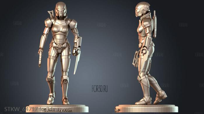 STKW_64717 stl model for CNC