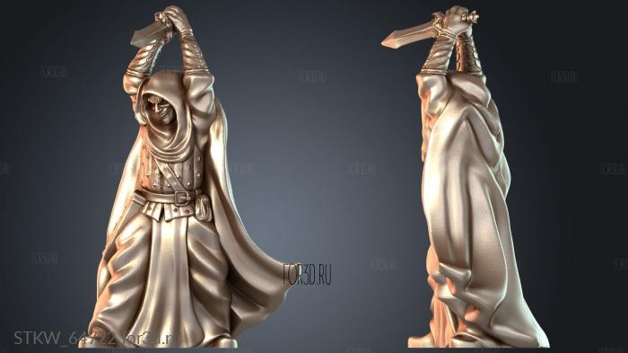 STKW_64722 stl model for CNC