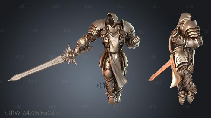 STKW_64725 stl model for CNC