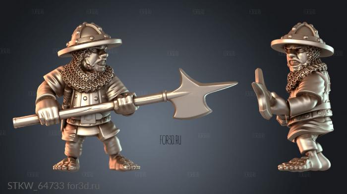 STKW_64733 stl model for CNC