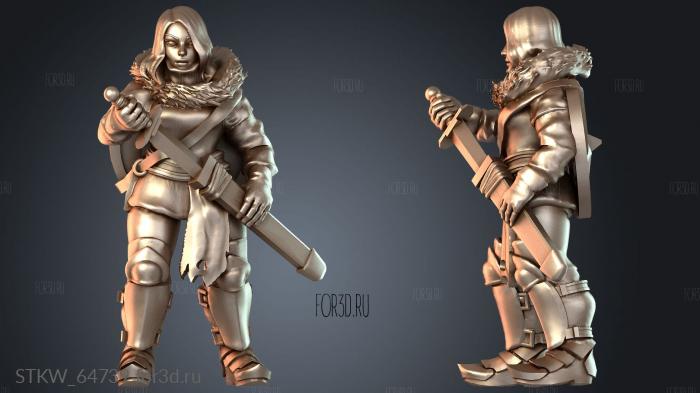 STKW_64739 stl model for CNC