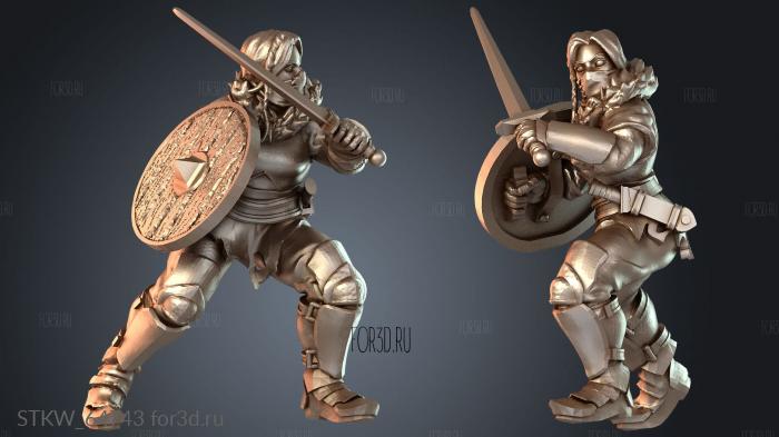 STKW_64743 stl model for CNC