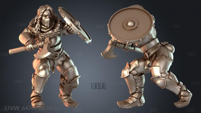 STKW_64746 stl model for CNC
