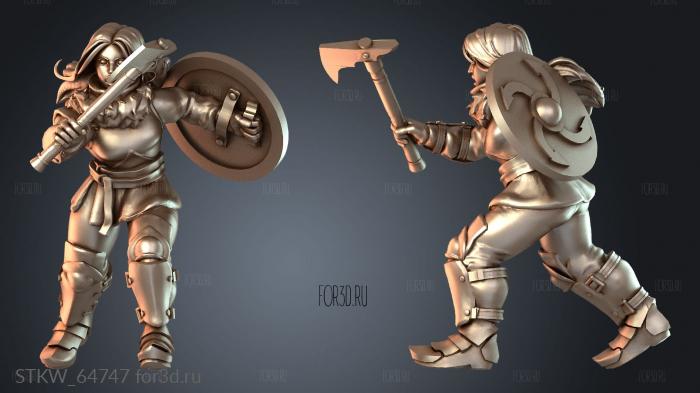 STKW_64747 stl model for CNC