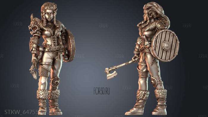 STKW_64755 stl model for CNC