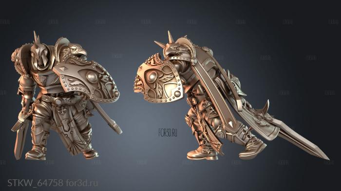 STKW_64758 stl model for CNC