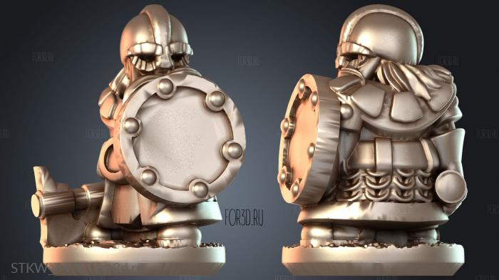 STKW_64765 stl model for CNC