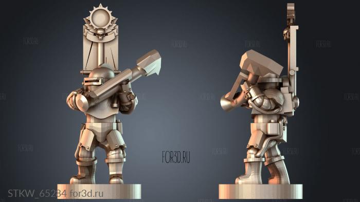STKW_65284 stl model for CNC