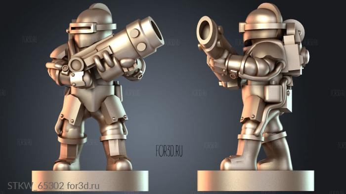 STKW_65302 stl model for CNC