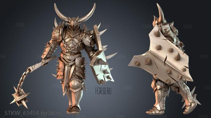 STKW_65454 stl model for CNC