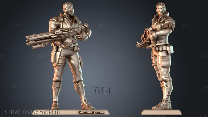 STKW_65468 stl model for CNC