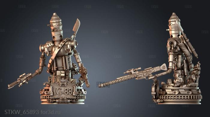 STKW_65893 stl model for CNC