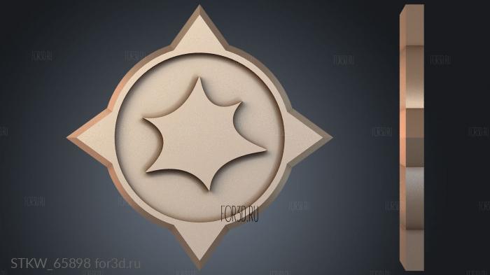 STKW_65898 stl model for CNC