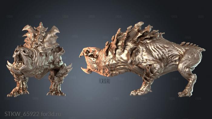 STKW_65922 stl model for CNC
