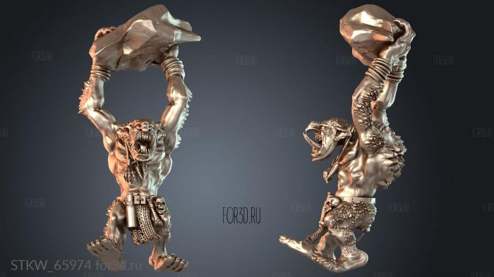 STKW_65974 stl model for CNC