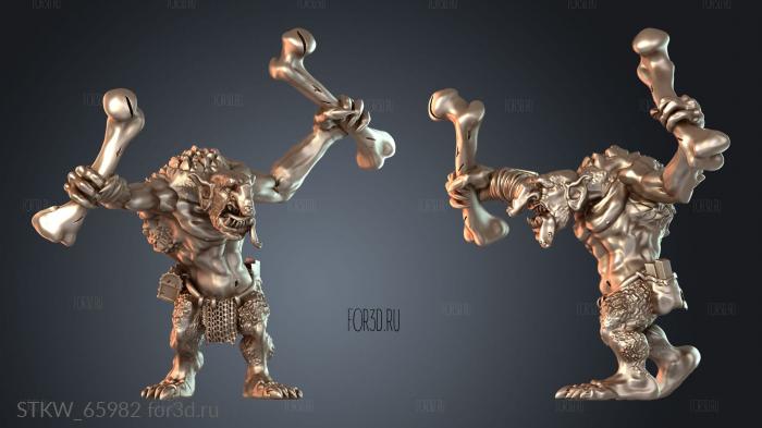 STKW_65982 stl model for CNC