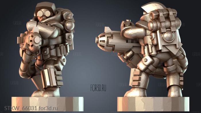 STKW_66031 stl model for CNC