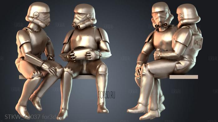 STKW_66037 stl model for CNC